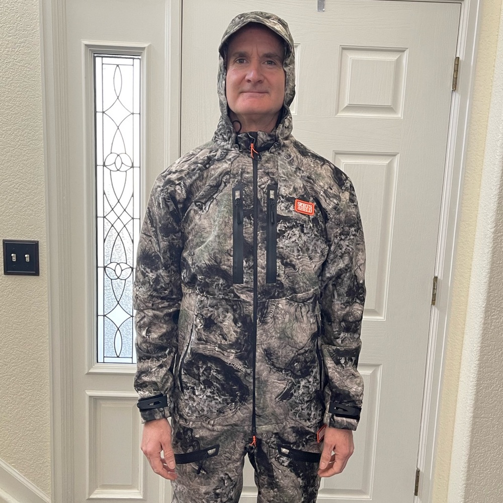 Mossy Oak Mid-Season Hunting Jacket by Sports Afield, Terra Coyote Camo …